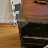 Old wooden trunk