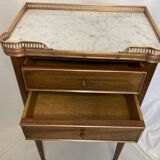 Old rag maker Louis XVI style marble side table early twentieth century