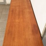 Large Danish vintage row in blond teak from the 60s