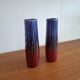 2 vases by Carl-Harry Stålhane, Rörstrand studio, Sweden, 1960s.