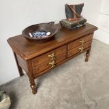 Guillerme and Chambron oak chest of drawers