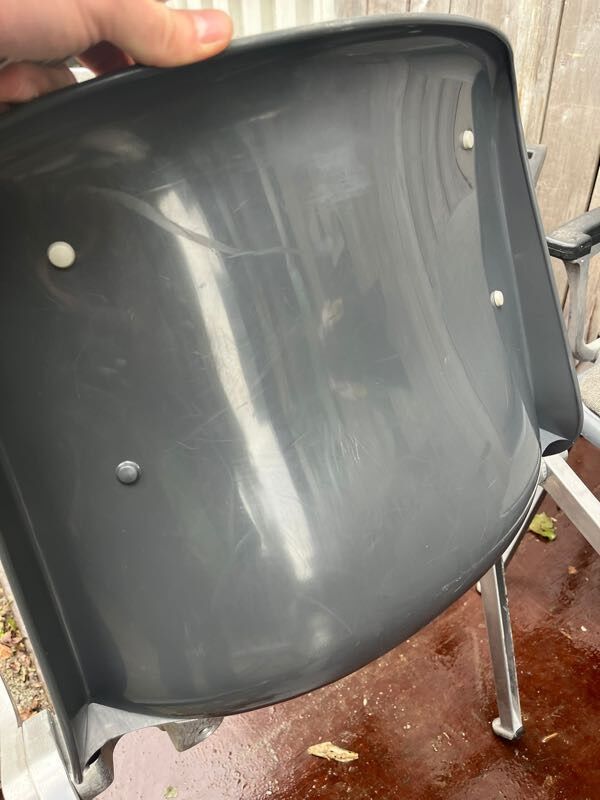 Wesifa vintage stacking chair – German space design from the 1960s