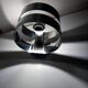 Vintage Table Lamp • Rings • Steel • Space Age • 1970