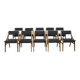Polish ski jumper chairs from Zamojska, 1970s, set of 10