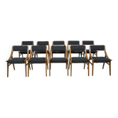 Chaises de sauteur à ski polonaises de Zamojska, années 1970, lot de 10