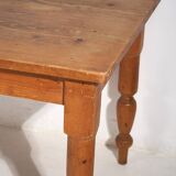 Antique long solid wood table (c.1920) #53