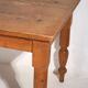Antique long solid wood table (c.1920) #53