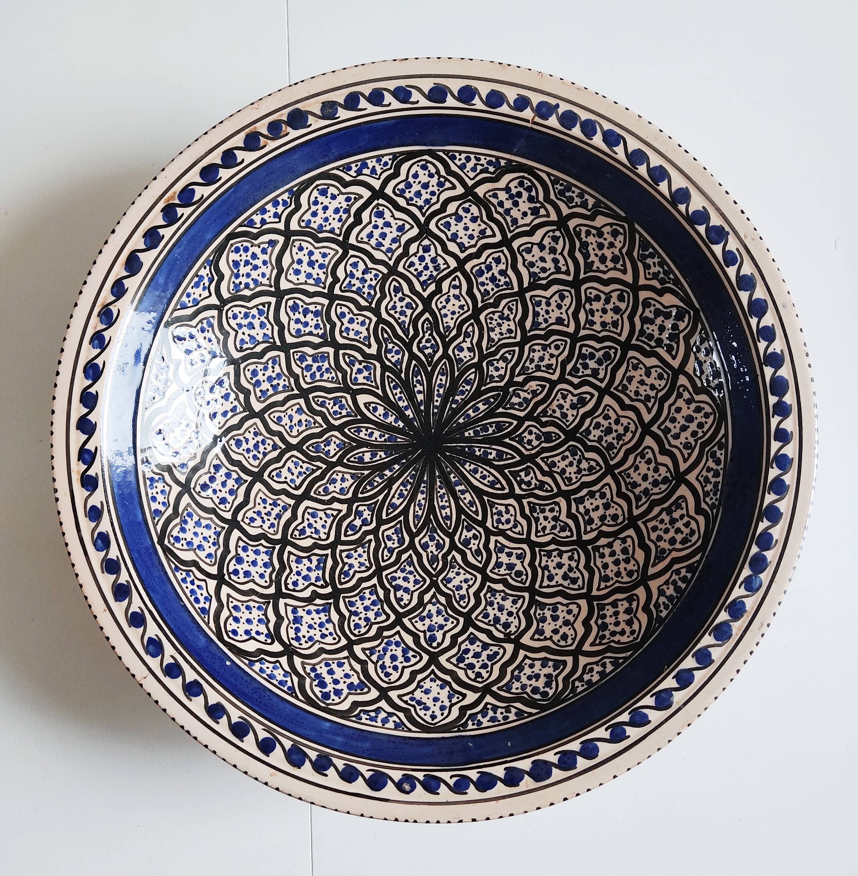 Empty turkish ceramic pocket