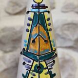 Giuseppe Mazzotti Albisola glazed ceramic soliflore vase