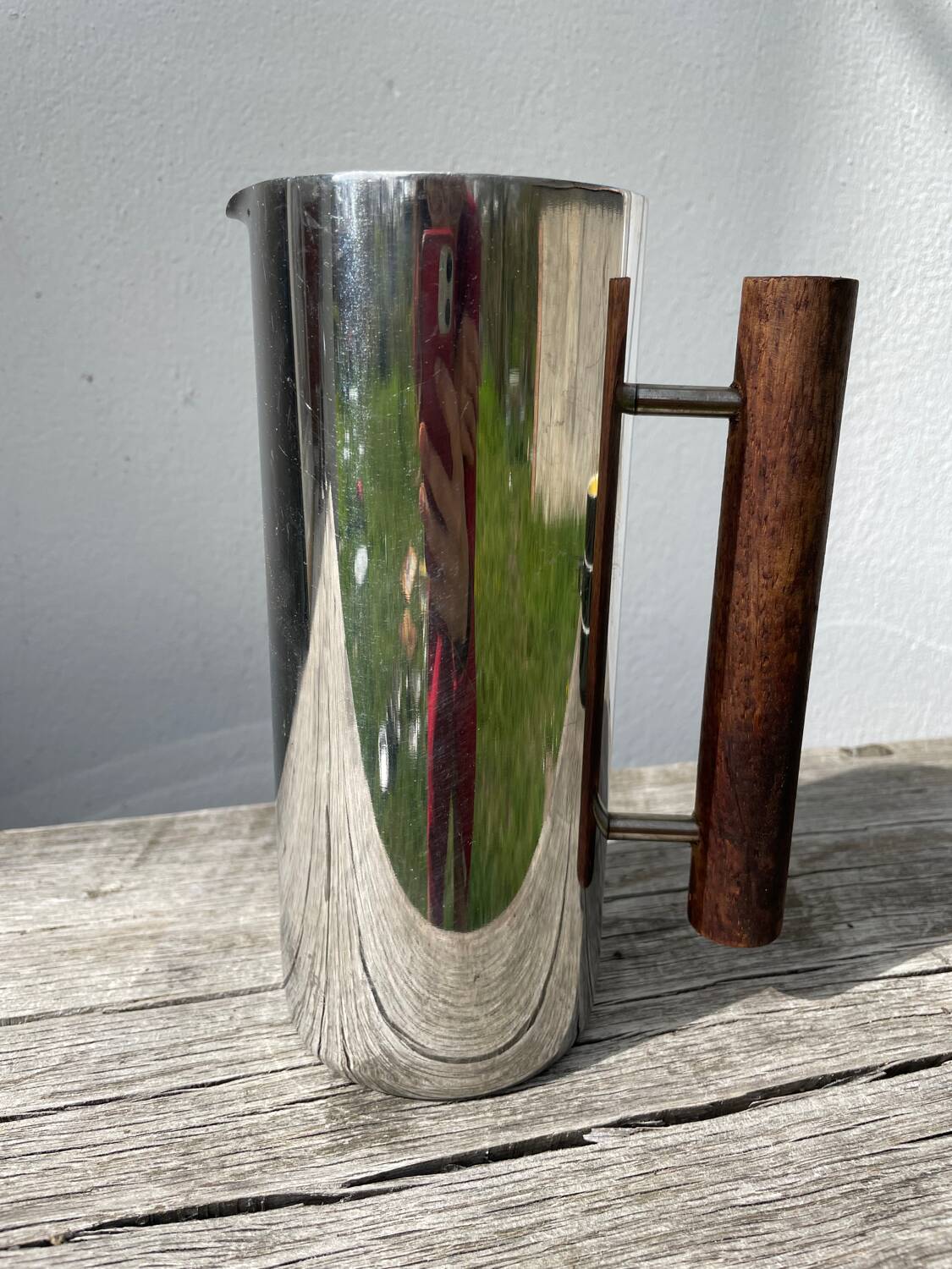 Pichet inox bois Guy Degrenne