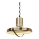 Vintage hanging lamp adjustable in height, 1970s