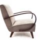 Art Deco armchairs designed by J. Halabala, Czechoslovakia, 1930s.