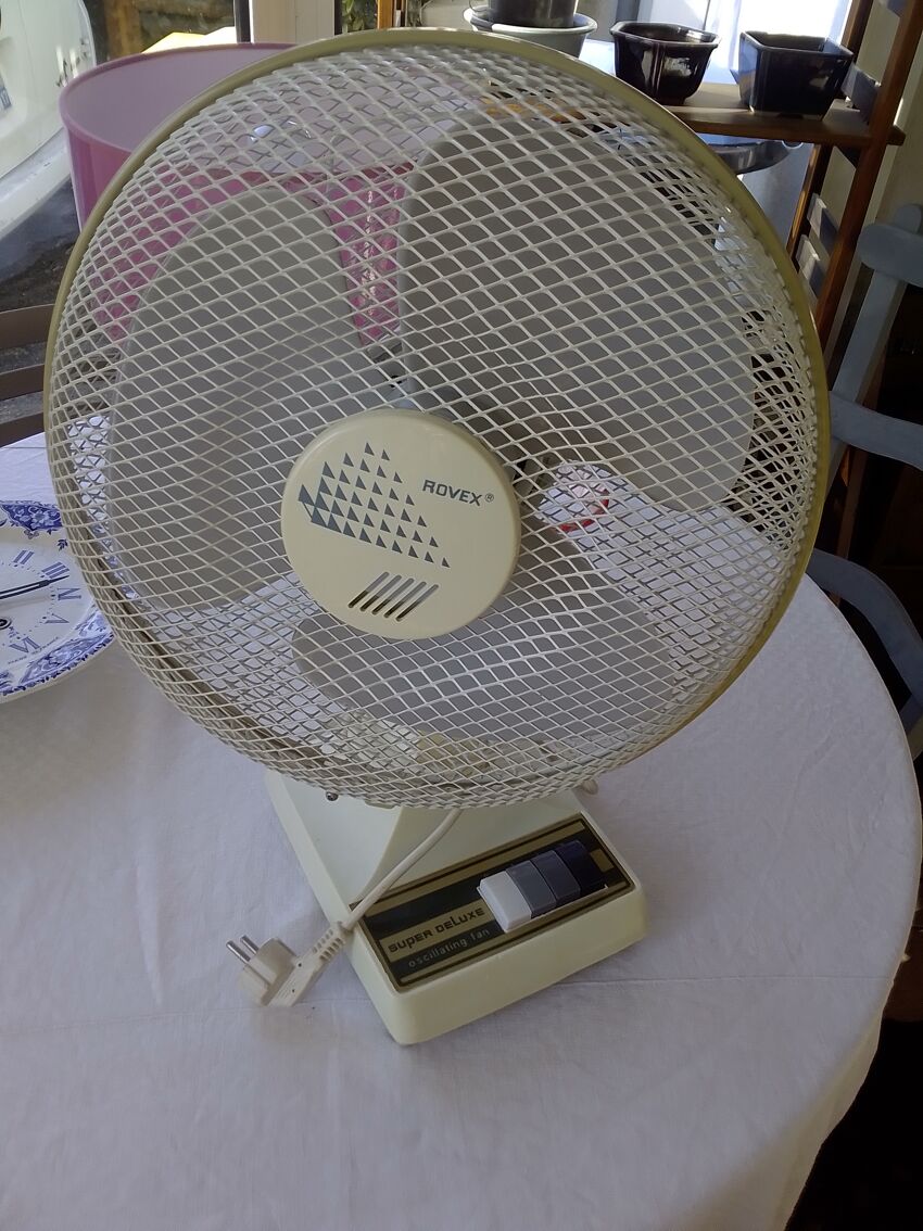 Ventilateur de table vintage oscillant Rovex | Selency