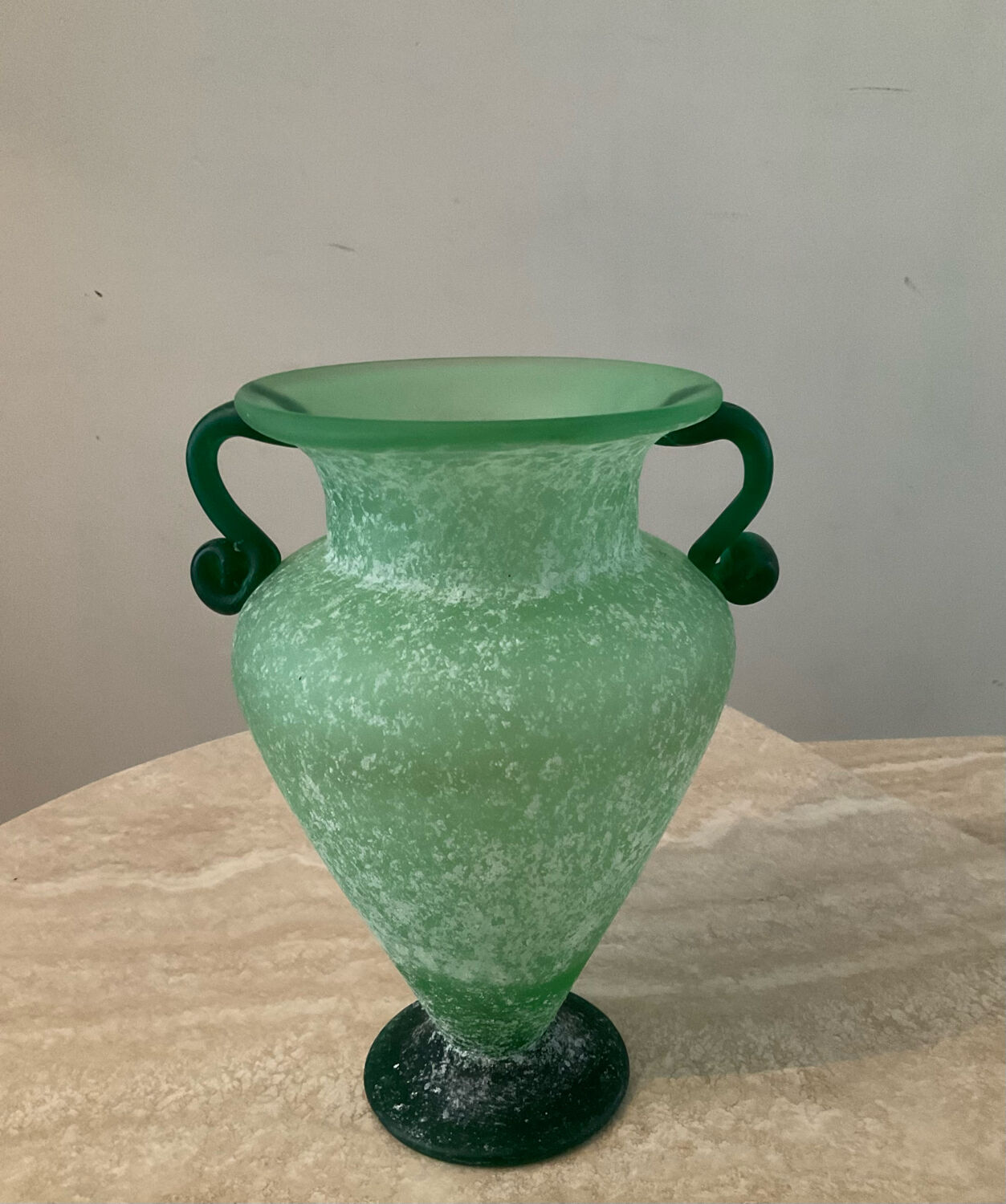Vintage vase "Scovo" in Murano glass
