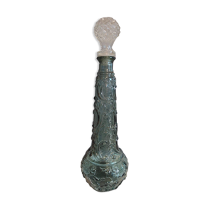 Carafe en verre gris