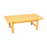 Pine bench, Hugo Svensson, Bjärnums Möbelfabrik, Sweden, 1960