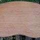 Table basse haricot en bois