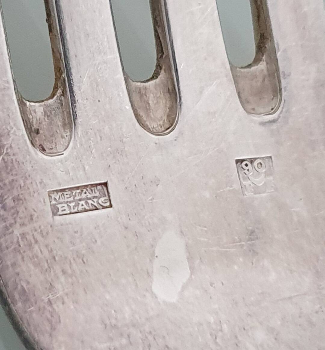 François Frionnet Art Deco silver-plated cutlery set