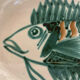 Oval dish signed RP Robert Picault