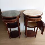 Set of 2 bedside tables