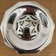 Vintage stainless steel butter dish