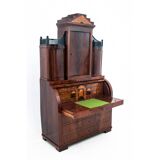 Biedermeier secretary, Northern Europe, mid 19th century.