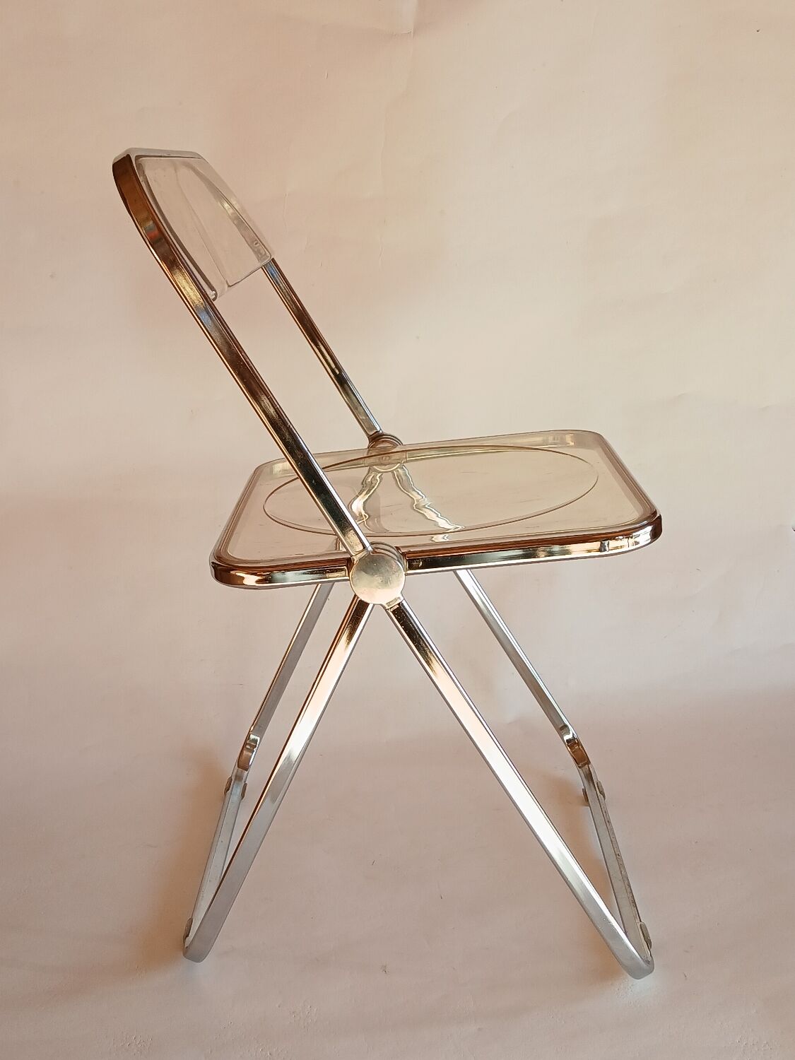 Plia chair by Giancarlo Piretti for Castelli