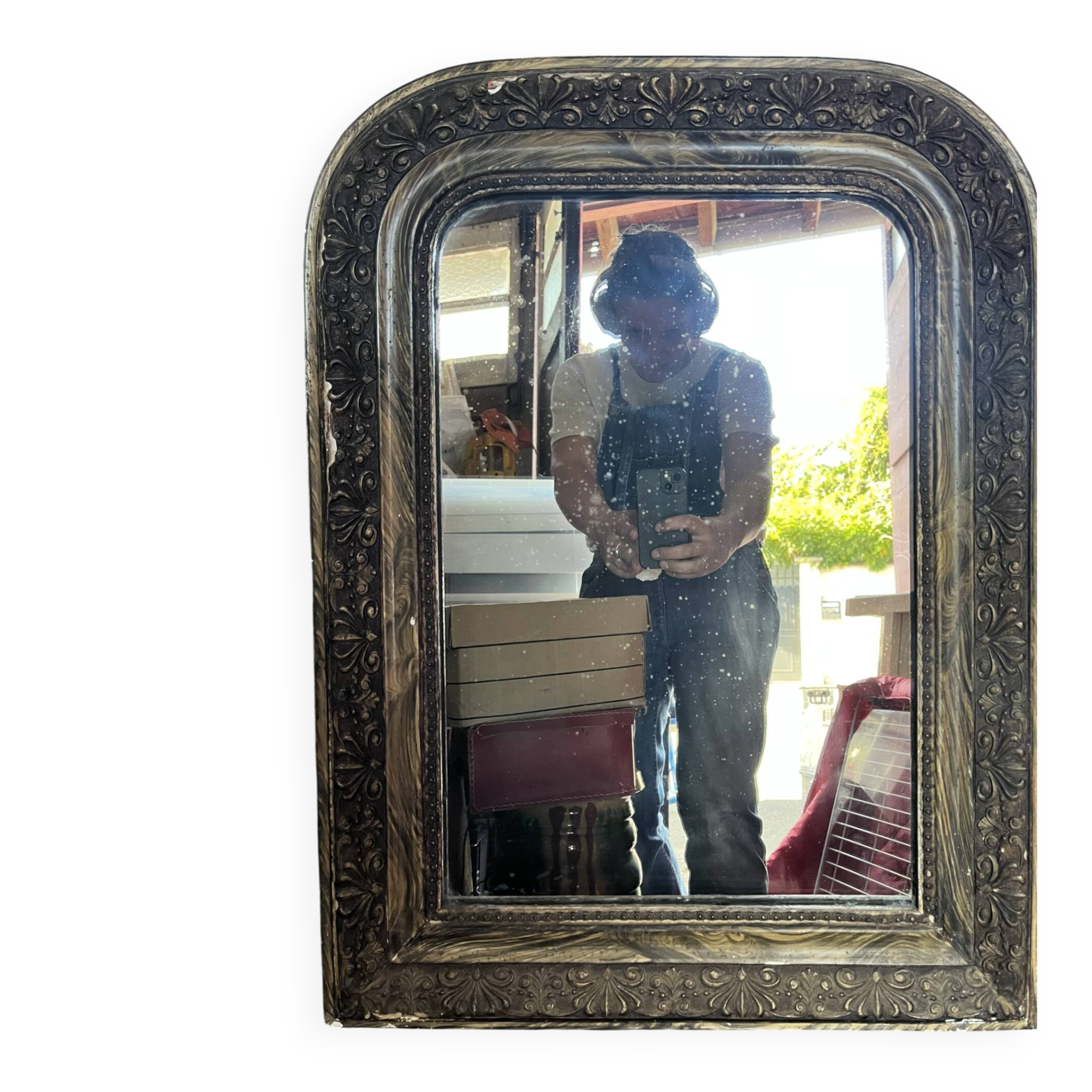 Mirror in Louis Philippe style/form