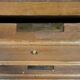 Napoleon III period secretary in a faux walnut chest of drawers
