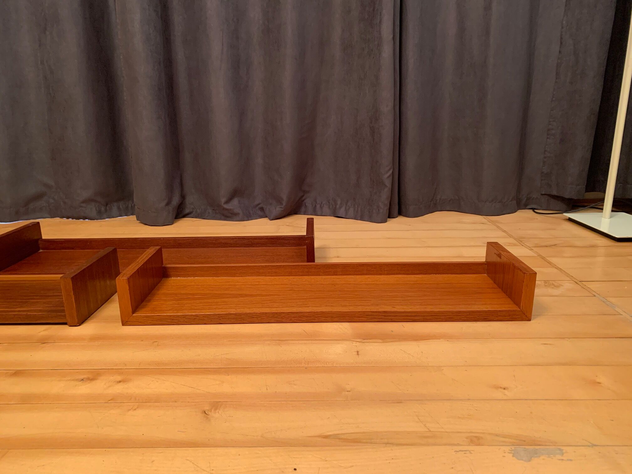 Set of three shelves, Denmark, 1960s