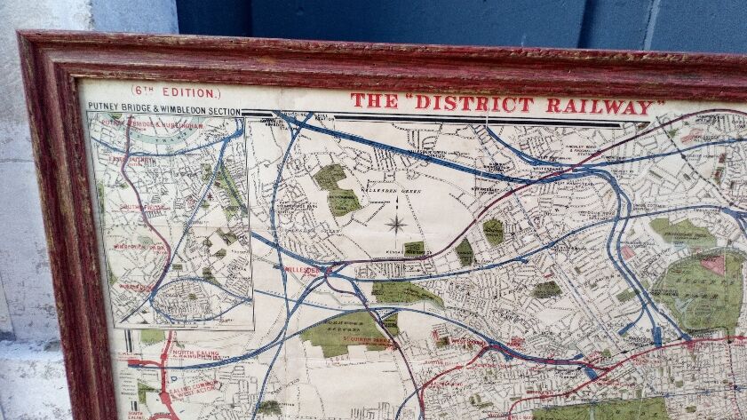 Plan of the London transport original 1900