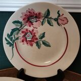 Monceau Sarreguemines plates