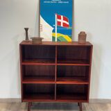 Scandinavian library in rosewood