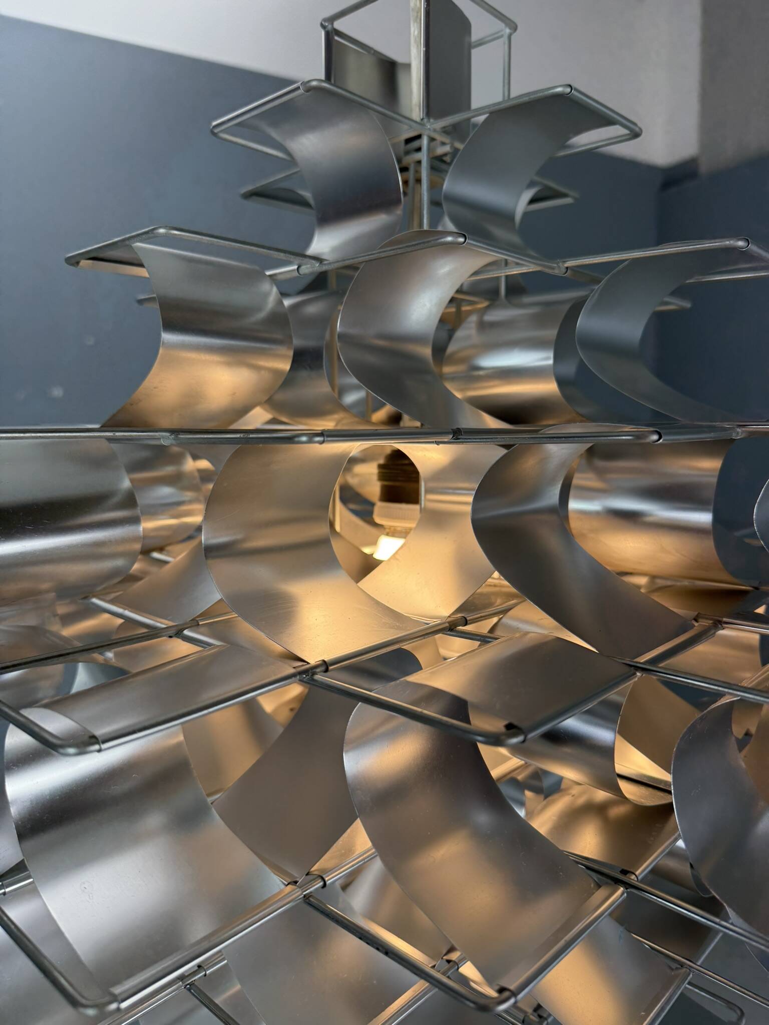 Huge Max Sauze Cassiopé Pendant Lamp 1969, France