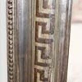 Mirror 19th key Greek silver 98x108cm