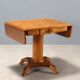 Small antique maple table, Austria, late 19th century.