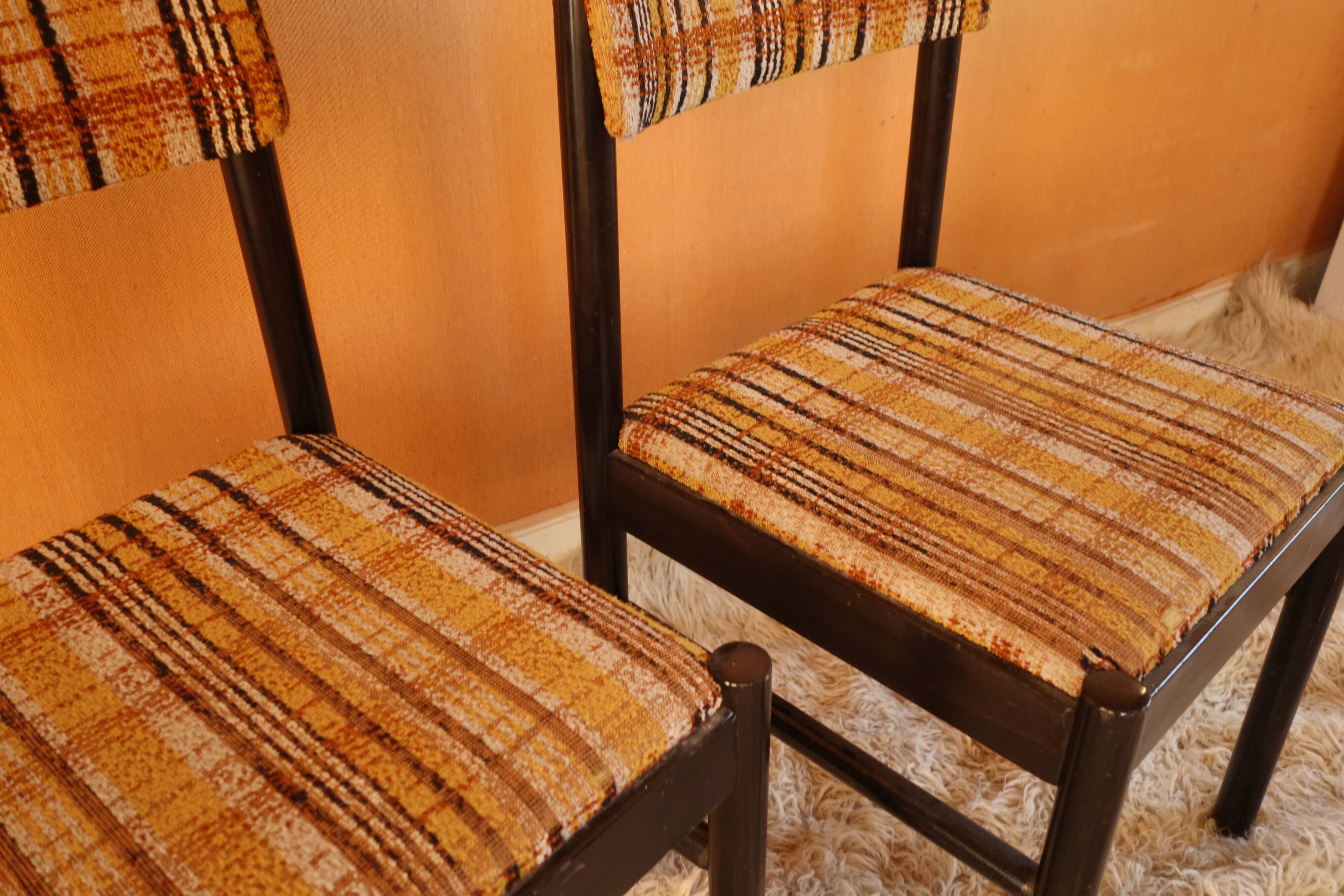 Vintage modernist chairs from the 50s -