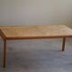 Jørgen Bækmark, Dining table in Oak & Cork, Danish Mid Century Modern, 1960s