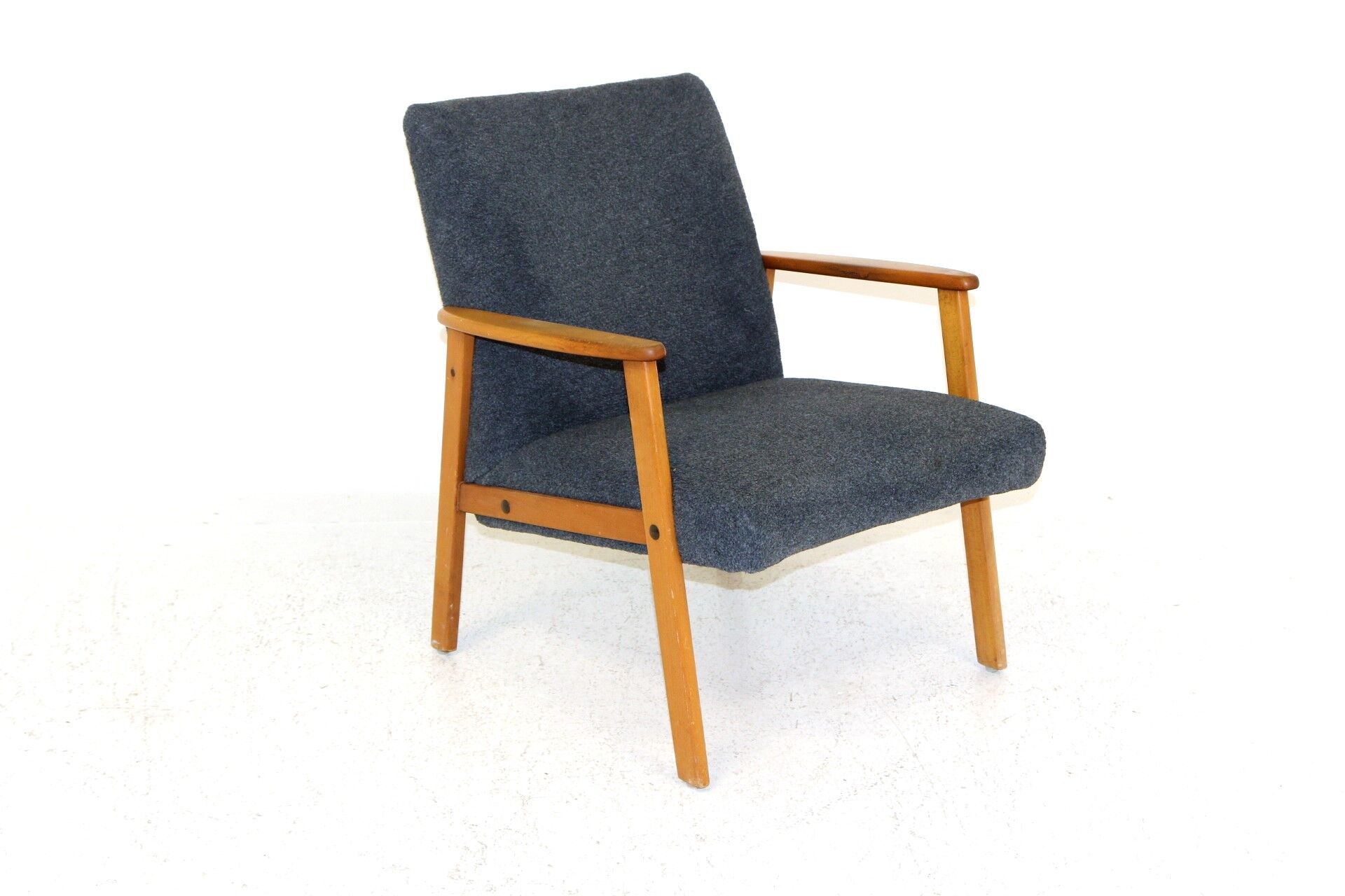 Beech compass armchair, Sweden, 1960