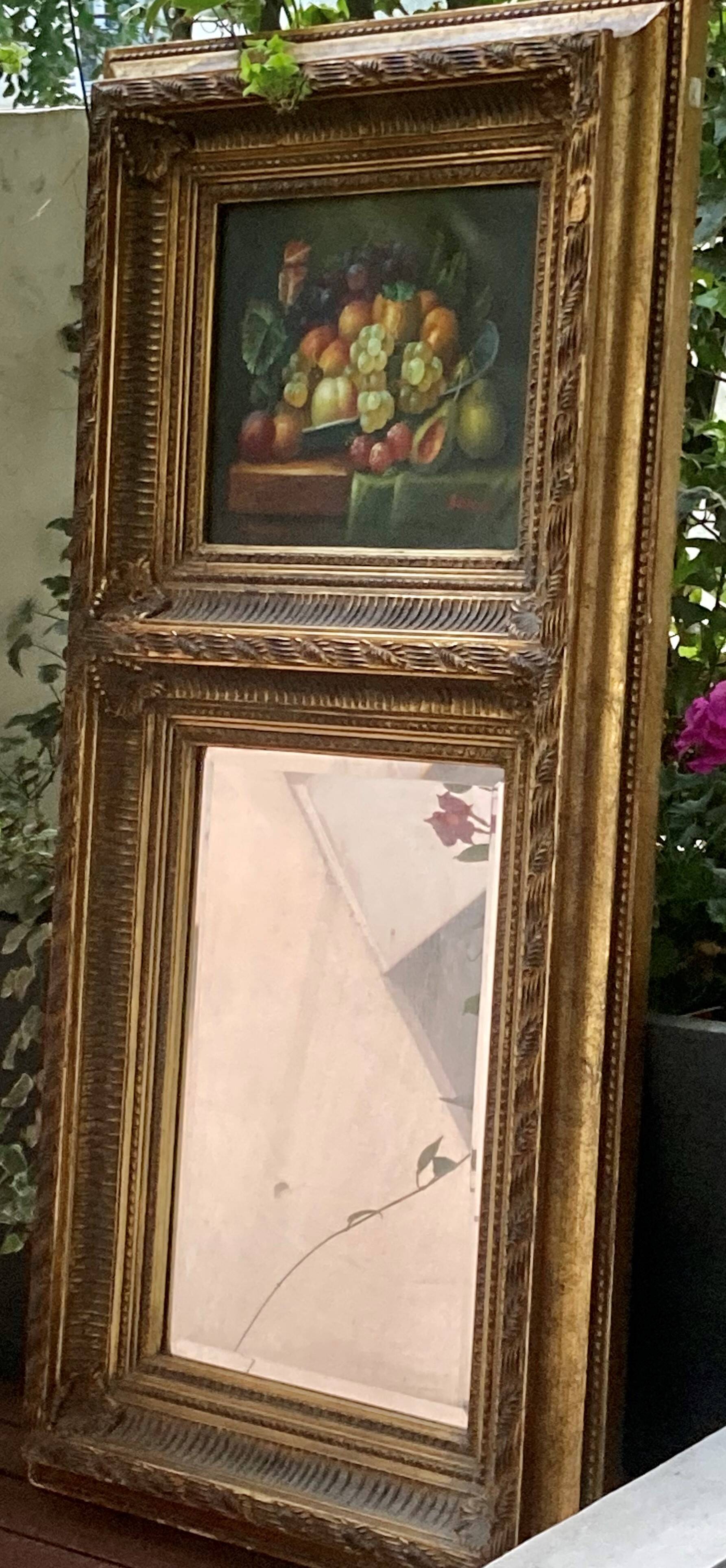 Overmantel mirror - 18th century style