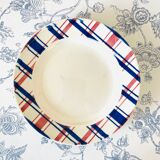 Assiette dessert Digoin Sarreguemines collection Basque