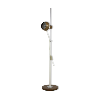 Adjustable Vintage Magnetic Floor Lamp by Drukov, 1970's, Brno, Czechoslovakia
