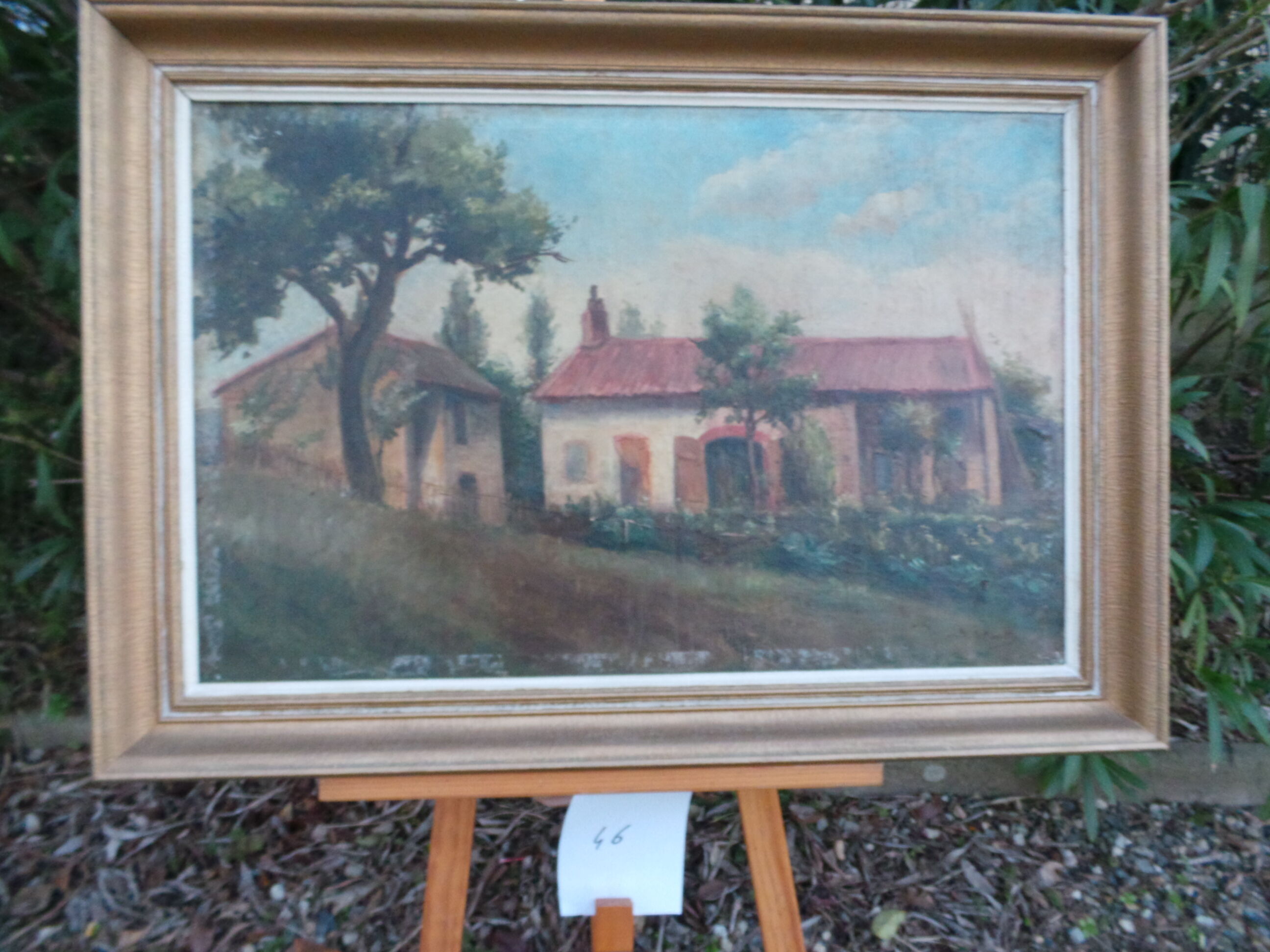 Landscape oil on canvas