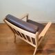 Vintage GE 256 armchair by Hans J. Wegner for Getama