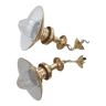 Marine brass lamps