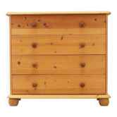 Pine chest of drawers, Danish design, 00s, production: Denmark