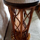 Bamboo bar and its 2 stools