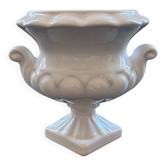 White Medici style vase