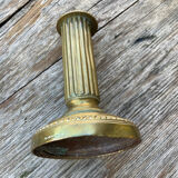 Candlestick fluted barrel Louis XVI