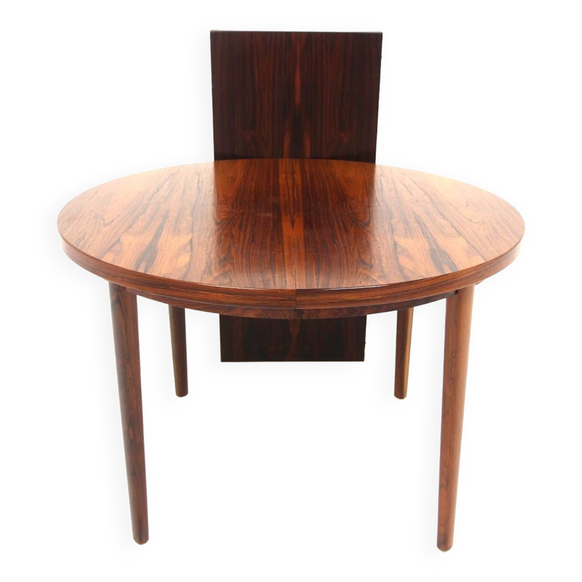 Scandinavian rosewood dining table, Sweden, 1960s